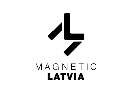 Magnetic Latvia Logo