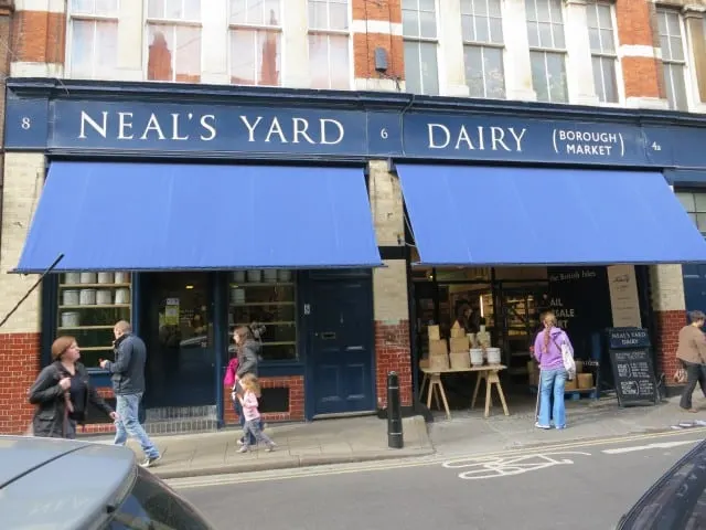 Neal's Yard Dairy in London England