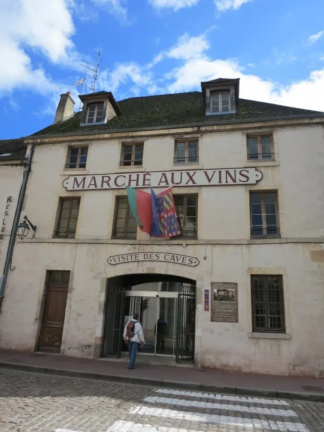 Marche aux Vins in Beaune Burgundy France