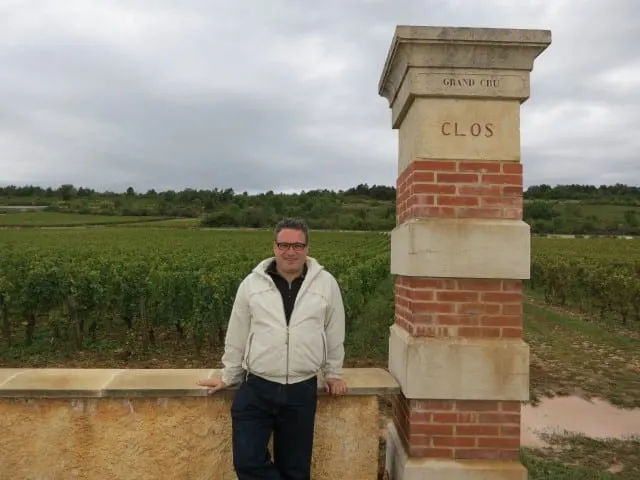 Montrachet Grand Cru Vineyard in Burgundy France