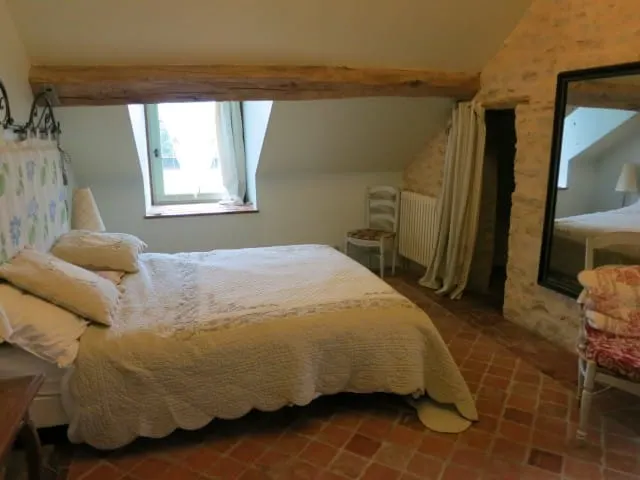 Attic Bedroom at La Ruchotte in Burgundy France