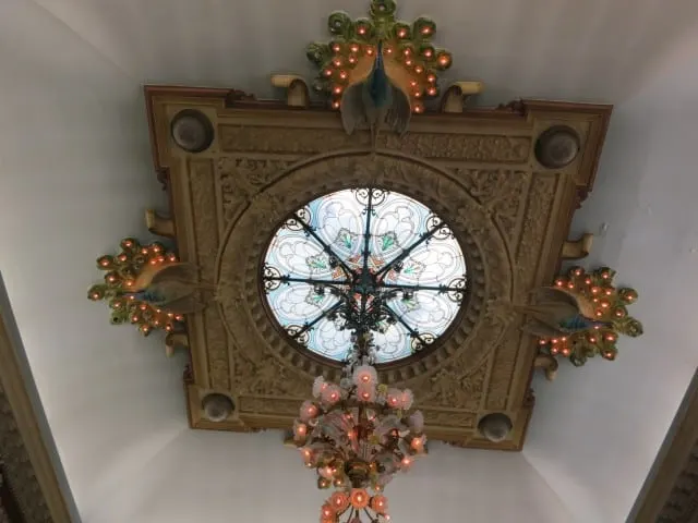 Art Nouveaux Ceiling Lyon France