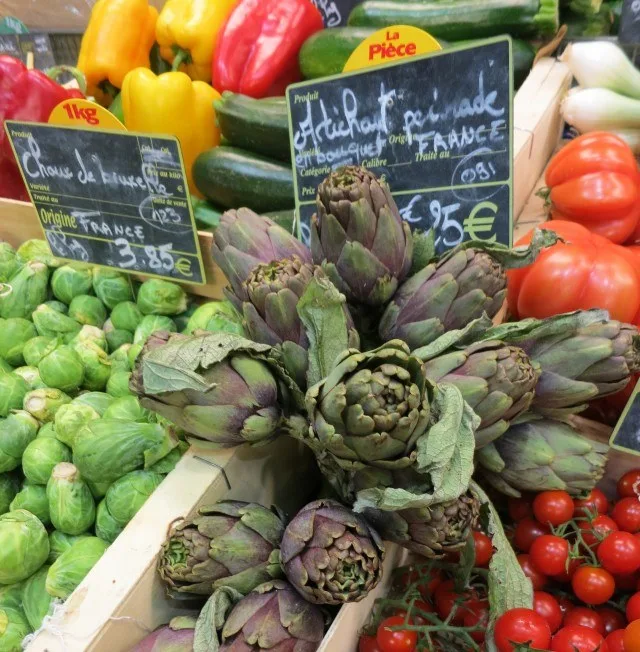 Market Produce in Lyon France