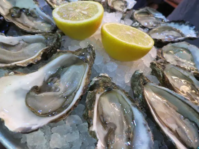 Briny Oysters in Lyon France