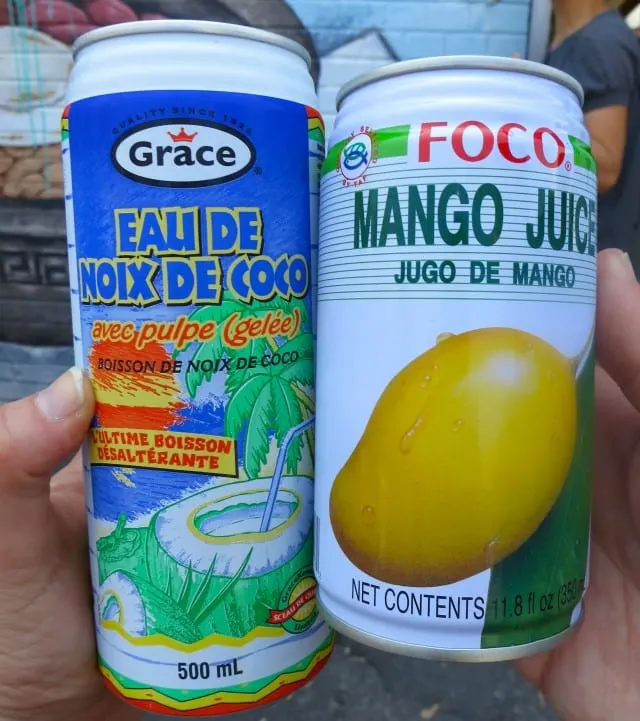 Drinks from a Koreatown Grocery Store in Toronto Canada