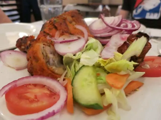 Tandoori Chicken at Bar-Be-Que Hut in Toronto Canada