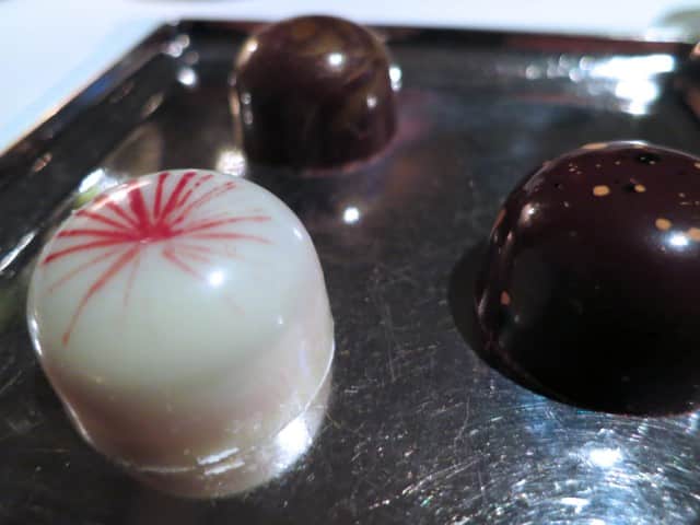 Hand Crafted Chocolates at The French Laundry in Napa Valley