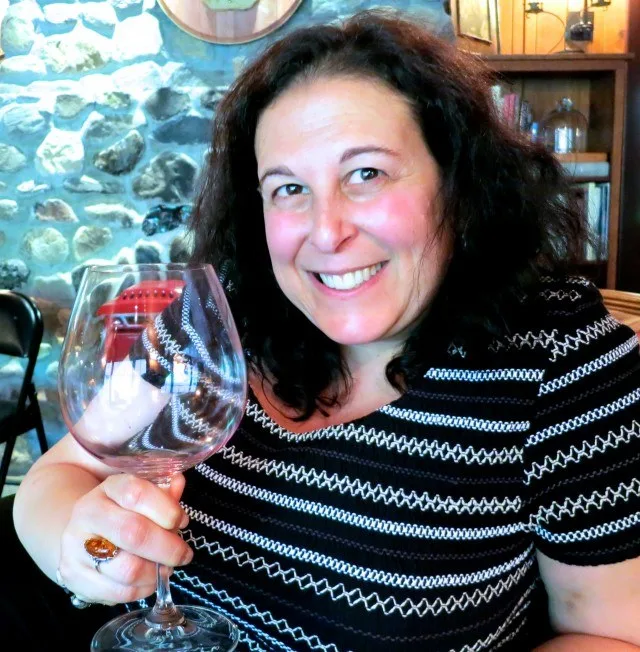 Mindi at the Failla Wine Tasting in Napa Valley