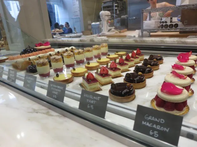 A Gallery of Sophisticated Desserts on Display B. Patisserie San Francisco