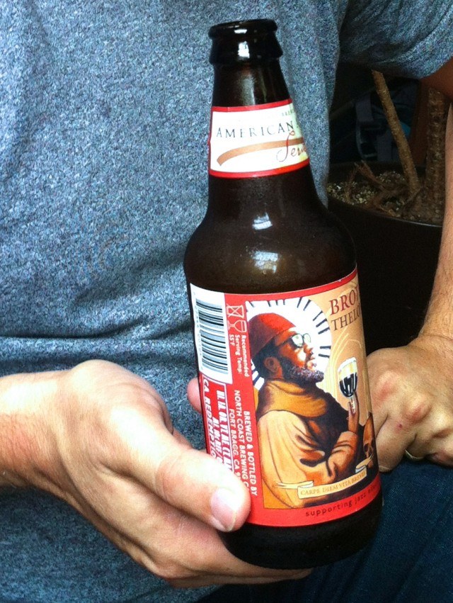 Brother Thelonious Beer from North Coast Brewing Company San Francisco Mission