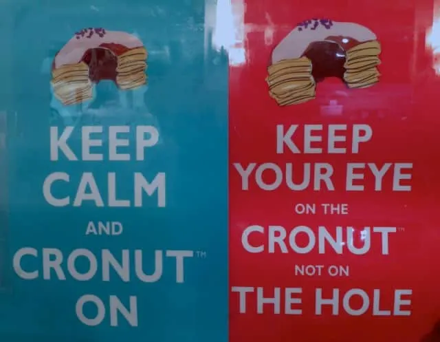 Cronut Tease at Dominique Ansel Bakery in New York City