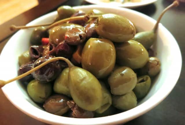 Assorted Olives Feast of the Eleven Fishes Philadelphia