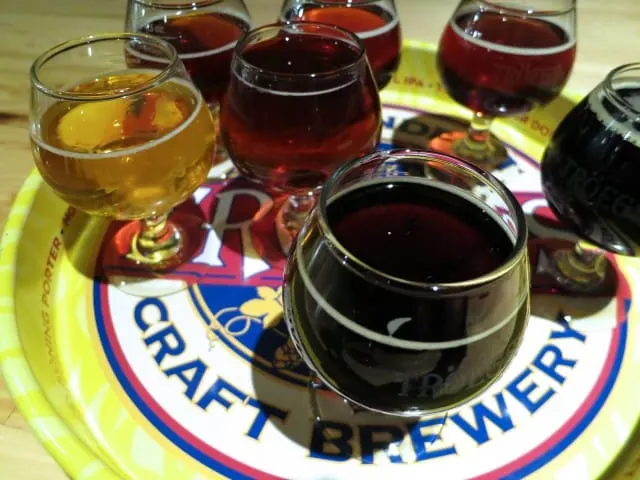 Beer Tasting at Tröegs Brewing Company Pennsylvania Wine Country