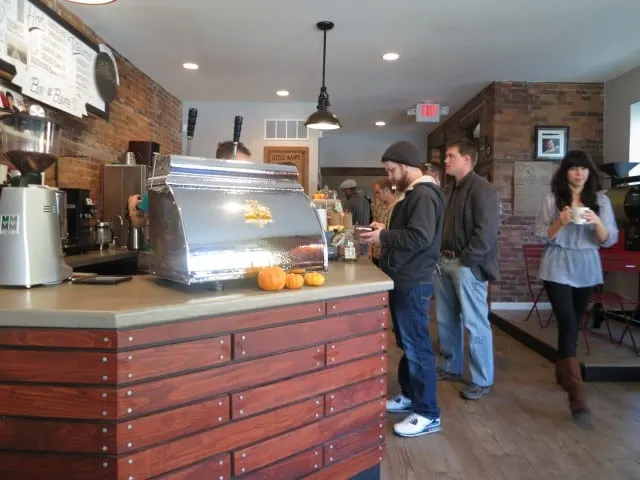 Inside Little Amps Coffee Harrisburg