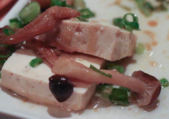 Joule Salad - Smoked Tofu, Honshimeji Confit and Soy Truffle Vinaigrette