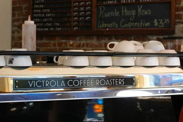 Inside Victrola Coffee Roasters in Seattle Washington