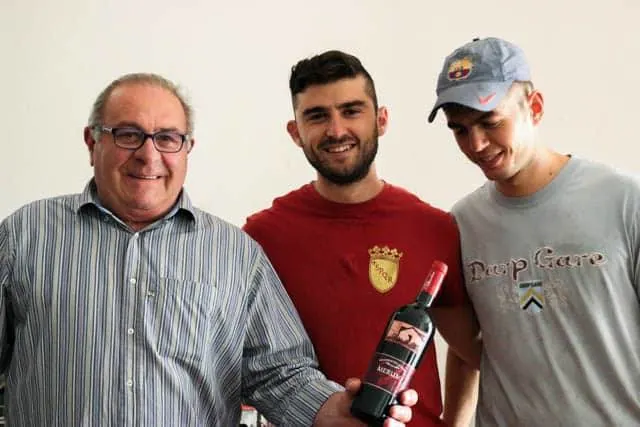 Two Generations of Paternoster Winemakers in Basilicata Italy