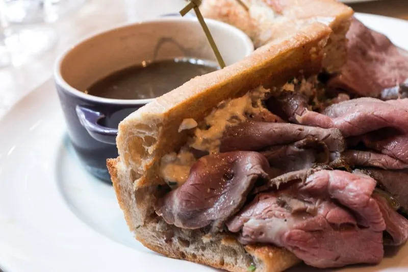French Dip Sandwich at Dirty French in New York City