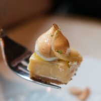 Bite of Lemon Tarte at Dirty French in New York City