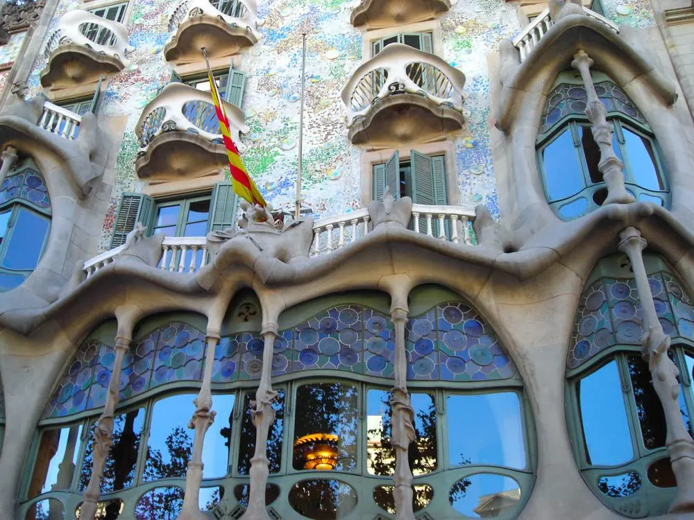 Casa Battlo Barcelona in Barcelona Spain