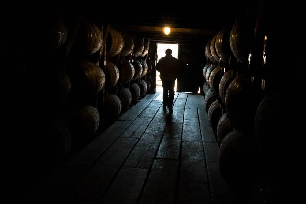 A Man and His Bourbon at the Buffalo Trace Distillery Tour