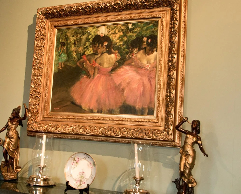 Degas Replica at the Buhl Mansion in Sharon Pennsylvania