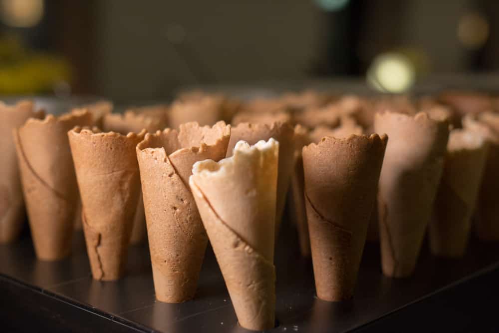 Ice Cream Cones at Maison Bras