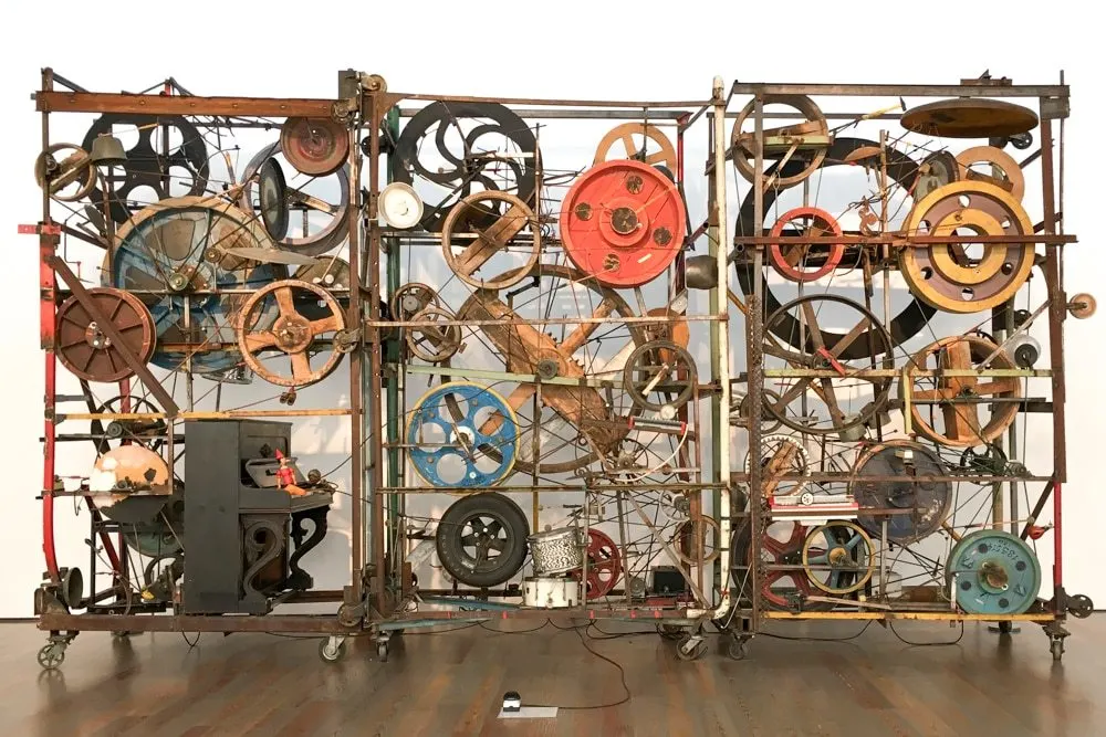 Méta-Harmonie II by Jean Tinguely at the Tinguely Museum in Basel Switzerland 