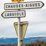 Pinterest image: image of Laguiole with caption ‘Visiting the True France in Laguiole’