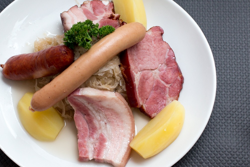 Choucroute Garnie - Where to Eat in Strasbourg France - A Strasbourg Food Guide