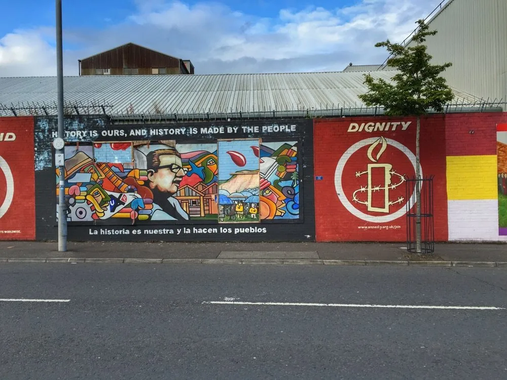 Belfast Political Street Art 
