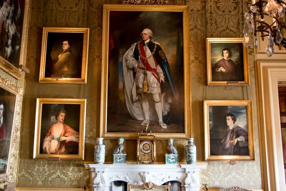 Portraits at Blenheim Palace