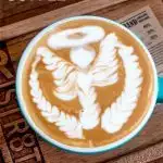 Pinterest image: image of coffee with caption Chiang Mai Coffee’