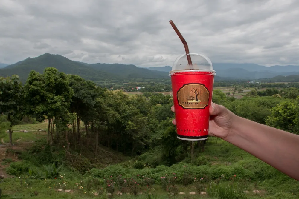 Coffee with a View in Pai Thailand