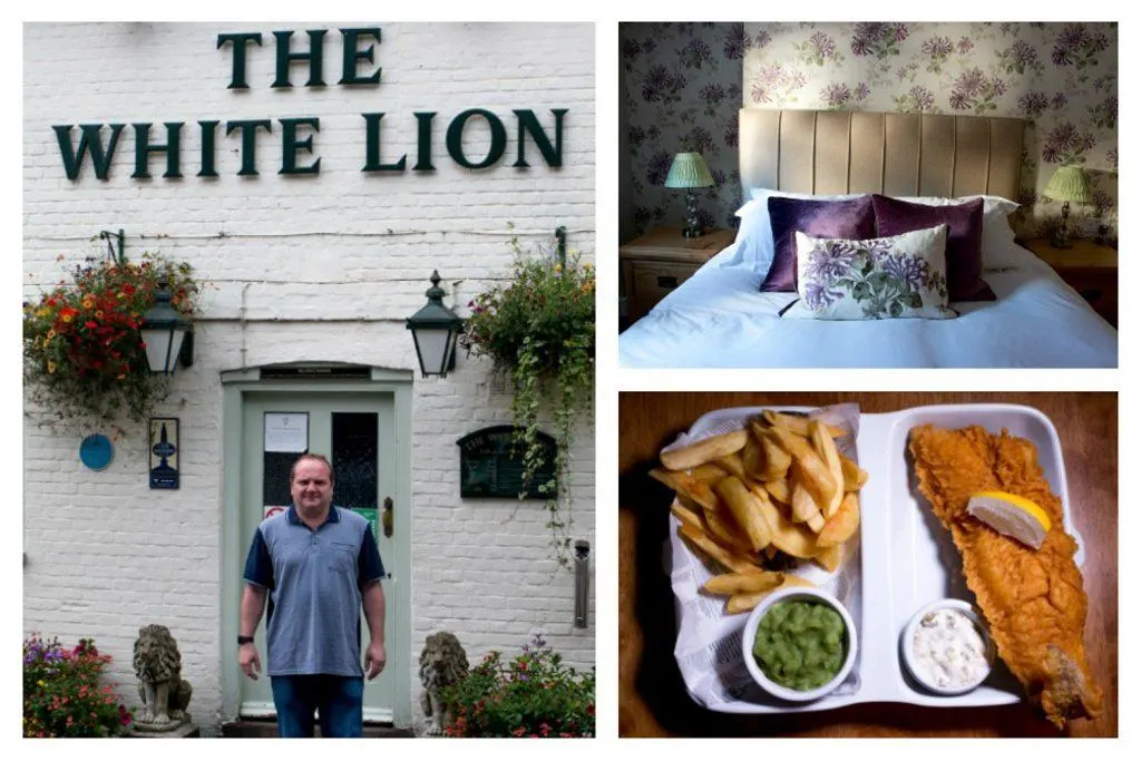 The White Lion Collage