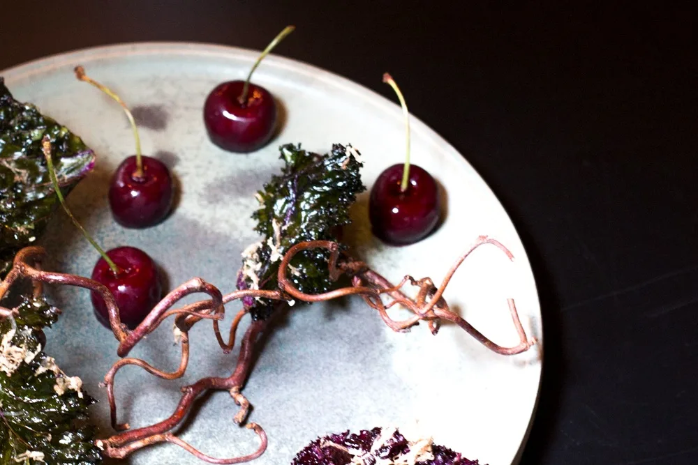 Cherries Stuffed with Foie Gras in Southern Sweden