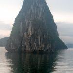 Pinterest image: image of Halong Bay with caption reading ‘Cruising Halong Bay’