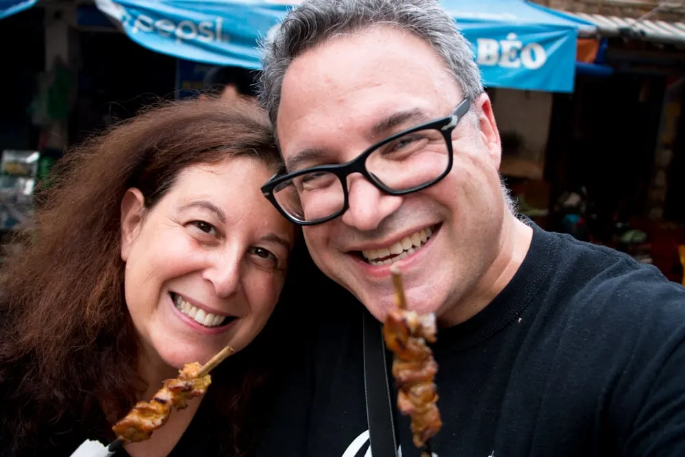 2foodtrippers Eat Meat on a Stick