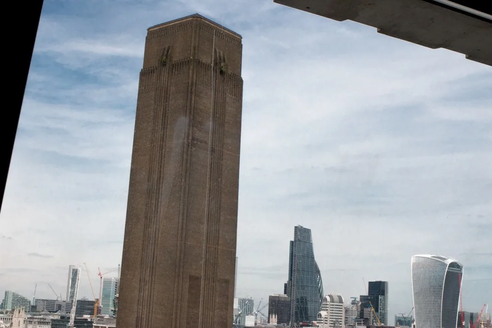 View from Restaurant at the Tate Modern 