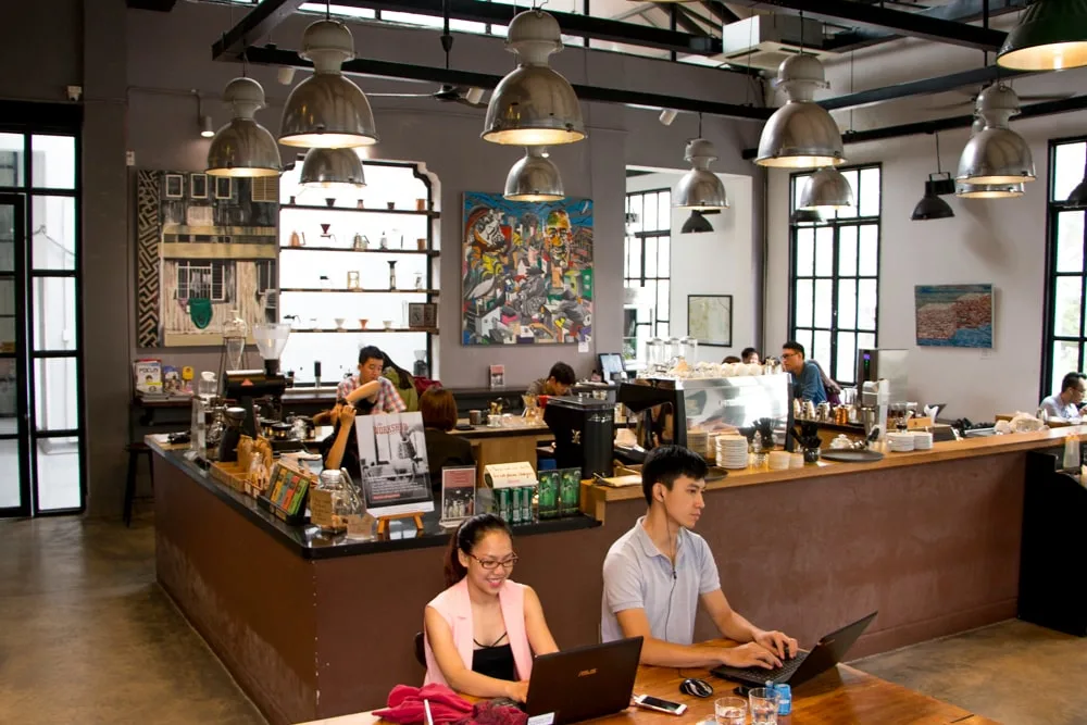Workshop Coffee in Saigon Vietnam