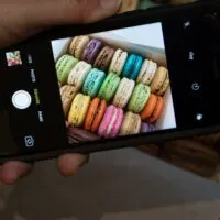 Photo of Macarons on iPhone