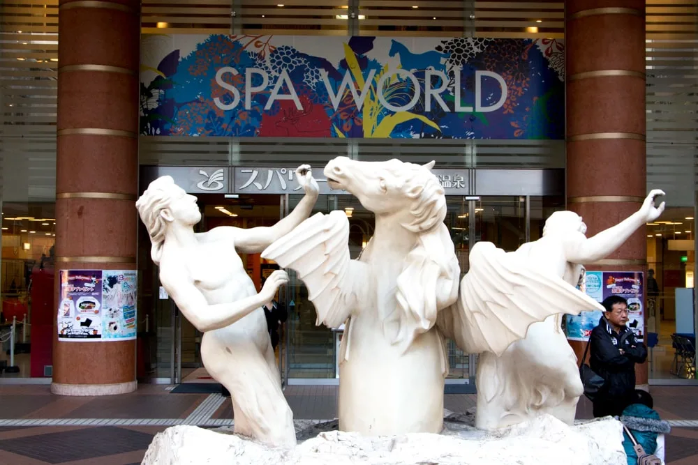 Spa World in Osaka Japan