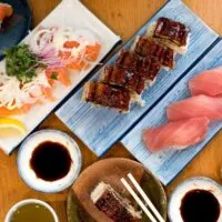 Sushi Breakfast in Osaka Japan