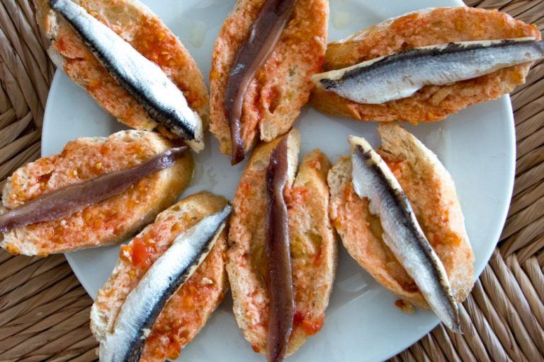 Pan con Tomate in Palamos Spain