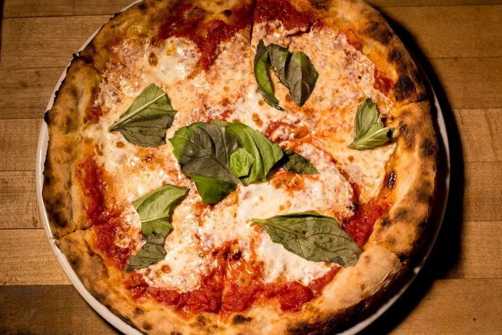 Margherita Pizza at Pizzeria Bianco in Phoenix Arizona