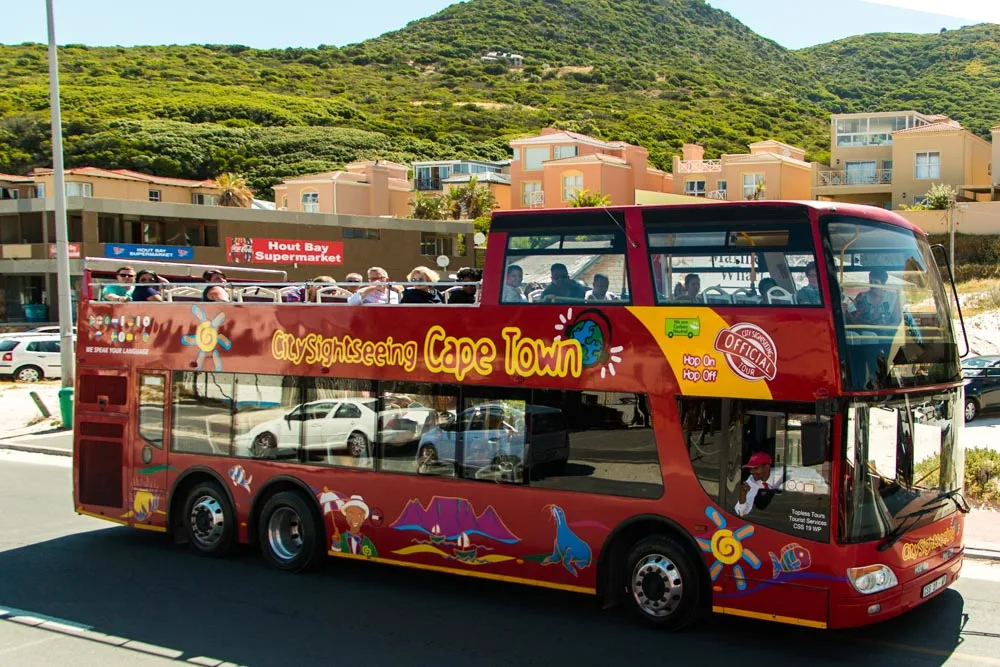 Hop On Hop Off Bus in Cape Town South Africa