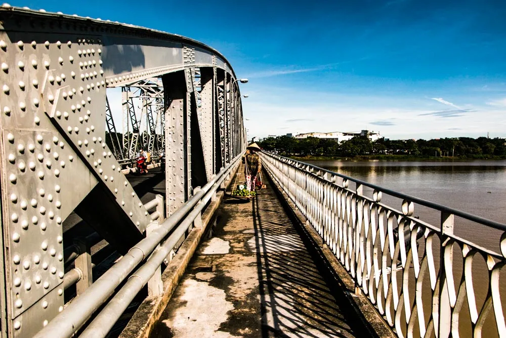 Truong Tien Bridge in Hue Vietnam