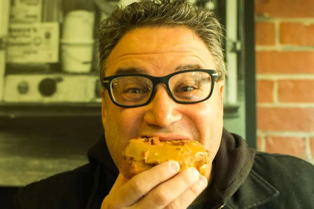 Daryl Eats a Holtman's Donut in Cincinnati Ohio - Cincinnati Food Favorites