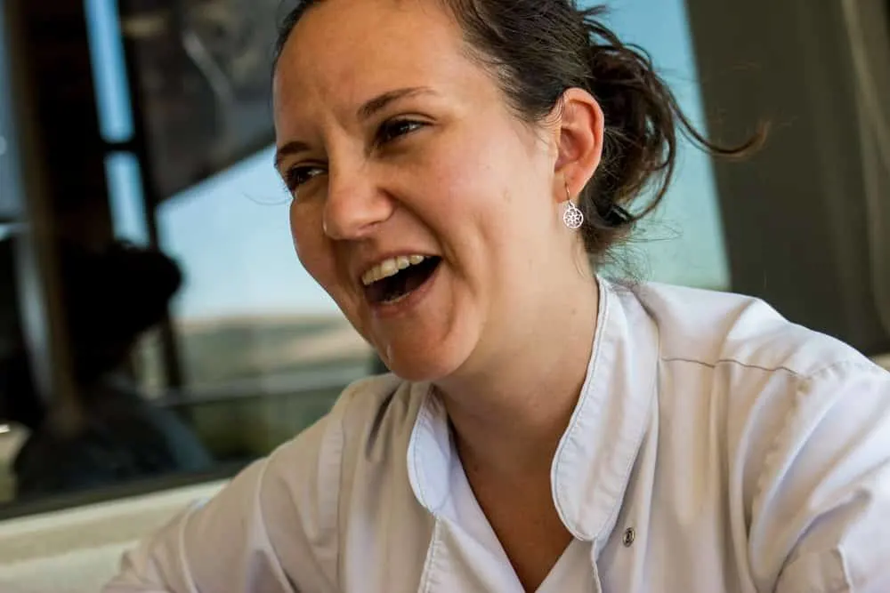 Chef Louisa Greef at Durbanville Hills in Durbanville South Africa