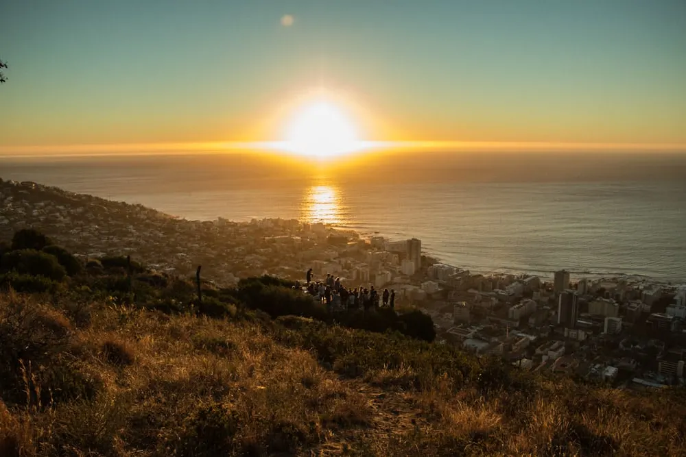 Signal Hill Sunset in Cape Town South Africa
